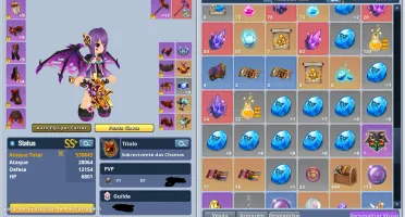 Conta GrandChase Classic - Arme 530k-Jin 522k-Sieg 321k
