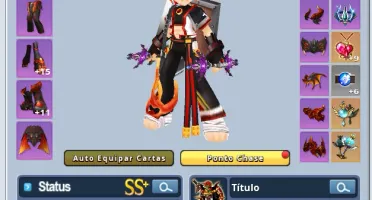 Conta GrandChase Classic - Arme 530k-Jin 522k-Sieg 321k