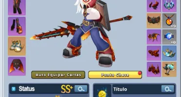Conta GrandChase Classic - Arme 530k-Jin 522k-Sieg 321k
