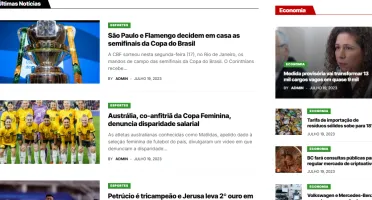 SCRIPT Portal de Notícias WEB NEWS WordPress e Elementor