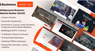 Businesso - Script SaaS PHP para Criação de Sites de Negócio