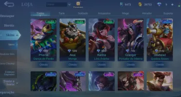 Conta Mobile Legends