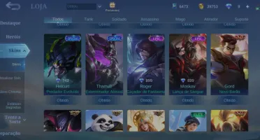 Conta Mobile Legends
