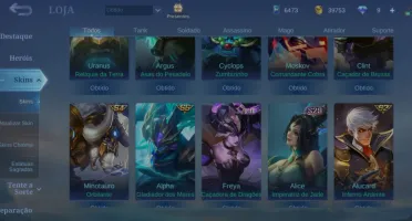 Conta Mobile Legends