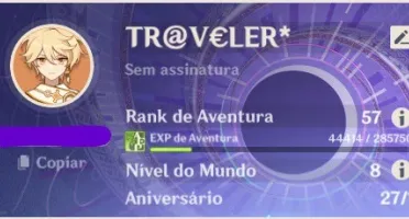✨ GENSHIN IMPACT CONTA COM VENTI, ZHONGLI, SHOGUN E MAIS ✨