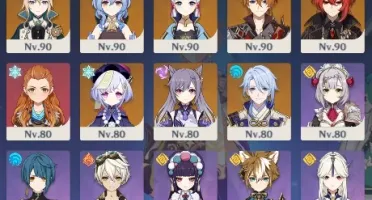 ✨ GENSHIN IMPACT CONTA COM VENTI, ZHONGLI, SHOGUN E MAIS ✨