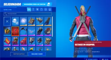Conta Fortnite + Passe atual