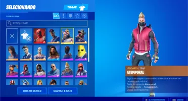 Conta Fortnite + Passe atual