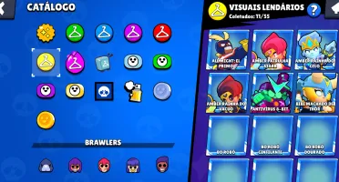 Conta brawl stars +46K troféus, PREÇO NEGOCIAVEL
