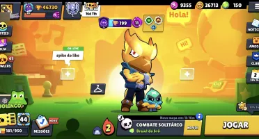 Conta brawl stars +46K troféus, PREÇO NEGOCIAVEL