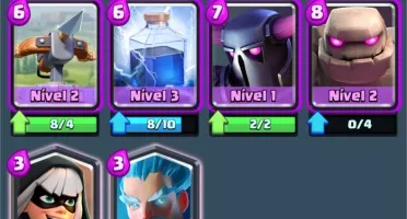 Conta de Clash Royale +2800 troféus 2 lendárias
