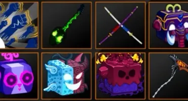 [⚡Muito Barato⚡] Contas De Bloxfruits┃T-Rex, Kitsune, Raça V