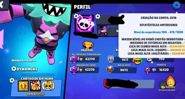 Conta Brawl Stars 2018 +316 Skins/Todos Brawlers/Passes Pro