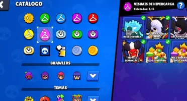 Conta Brawl Stars 2018 +316 Skins/Todos Brawlers/Passes Pro
