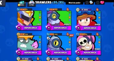 Conta Brawl Stars 2018 +316 Skins/Todos Brawlers/Passes Pro