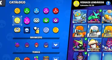 Conta Brawl Stars 2018 +316 Skins/Todos Brawlers/Passes Pro