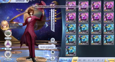 Conta Saint Seiya Novo Serv A - 141
