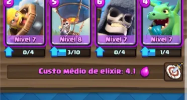 Conta clash royale  level 7 + arena 5