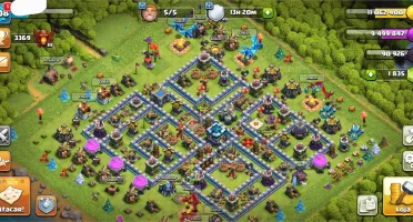 VILA CLASH OF CLANS CV 13 - VILA TOP