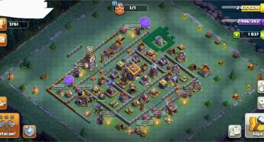 VILA CLASH OF CLANS CV 13 - VILA TOP