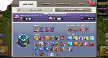 VILA CLASH OF CLANS CV 13 - VILA TOP