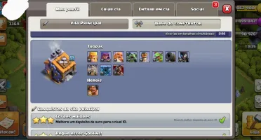 VILA CLASH OF CLANS CV 13 - VILA TOP