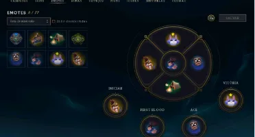 Conta de lol com Darius Mestre da Enterrada e EZ fliperama.