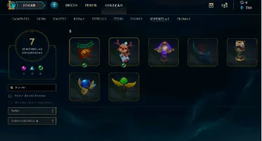 Conta de lol com Darius Mestre da Enterrada e EZ fliperama.