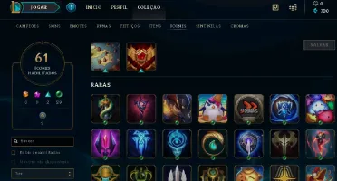 Conta de lol com Darius Mestre da Enterrada e EZ fliperama.