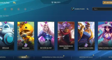 [Desafiante] Conta Wild Rift Full Champ - 84 Skins - Season