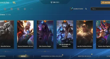 [Desafiante] Conta Wild Rift Full Champ - 84 Skins - Season