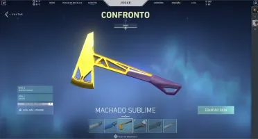 CONTA PACOTE SUBLIME,3+ FACAS,MUITAS SKINS,PREÇO ÚNICO