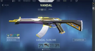 CONTA PACOTE SUBLIME,3+ FACAS,MUITAS SKINS,PREÇO ÚNICO