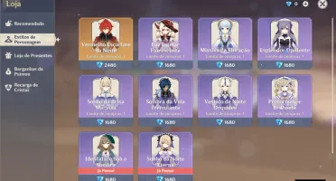 GENSHIN IMPACT - AR55, 13T5, Shogun + Bis, Kazuha + Bis