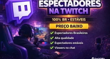 Twitch Seguidores | Views | Garantia de 30 dias