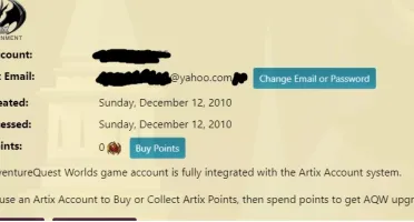Conta Top Aqw
