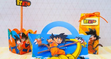 DRAGON BALL Z - Kit Festas (arquivo de cortes)