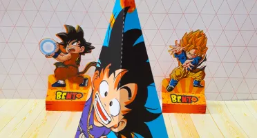 DRAGON BALL Z - Kit Festas (arquivo de cortes)