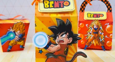 DRAGON BALL Z - Kit Festas (arquivo de cortes)