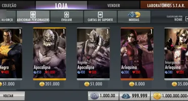 Contas Injustice 1 (Full Acesso)