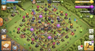 clash of clans cv11 full +1k500 gemas