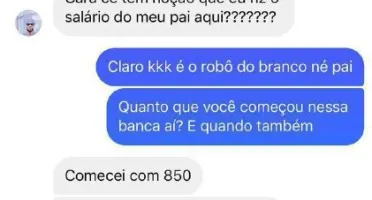 Robô Do Branco da Blaze (vitalício) SEM GALE