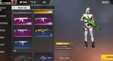 vendo conta de free fire boa e barata