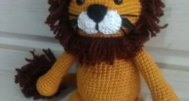 Amigurumi Leão em Crochê