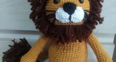 Amigurumi Leão em Crochê