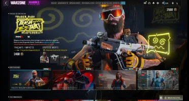 Conta Warzone c/ blackcell e 2500 CP + MW3 Cofre na Steam