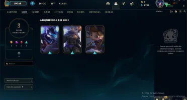 Conta smurf lvl 45 Diamante 1 50 Pdl
