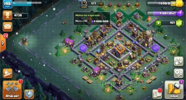 Conta Clash of clans CV 13 quase Full + Vila do C. Full