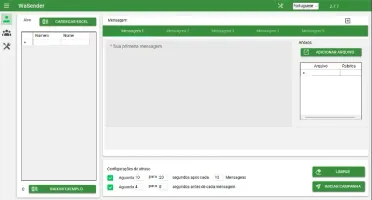 Robô de disparo em massa WHATSAPP Completo -