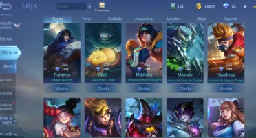 Conta mobile legends